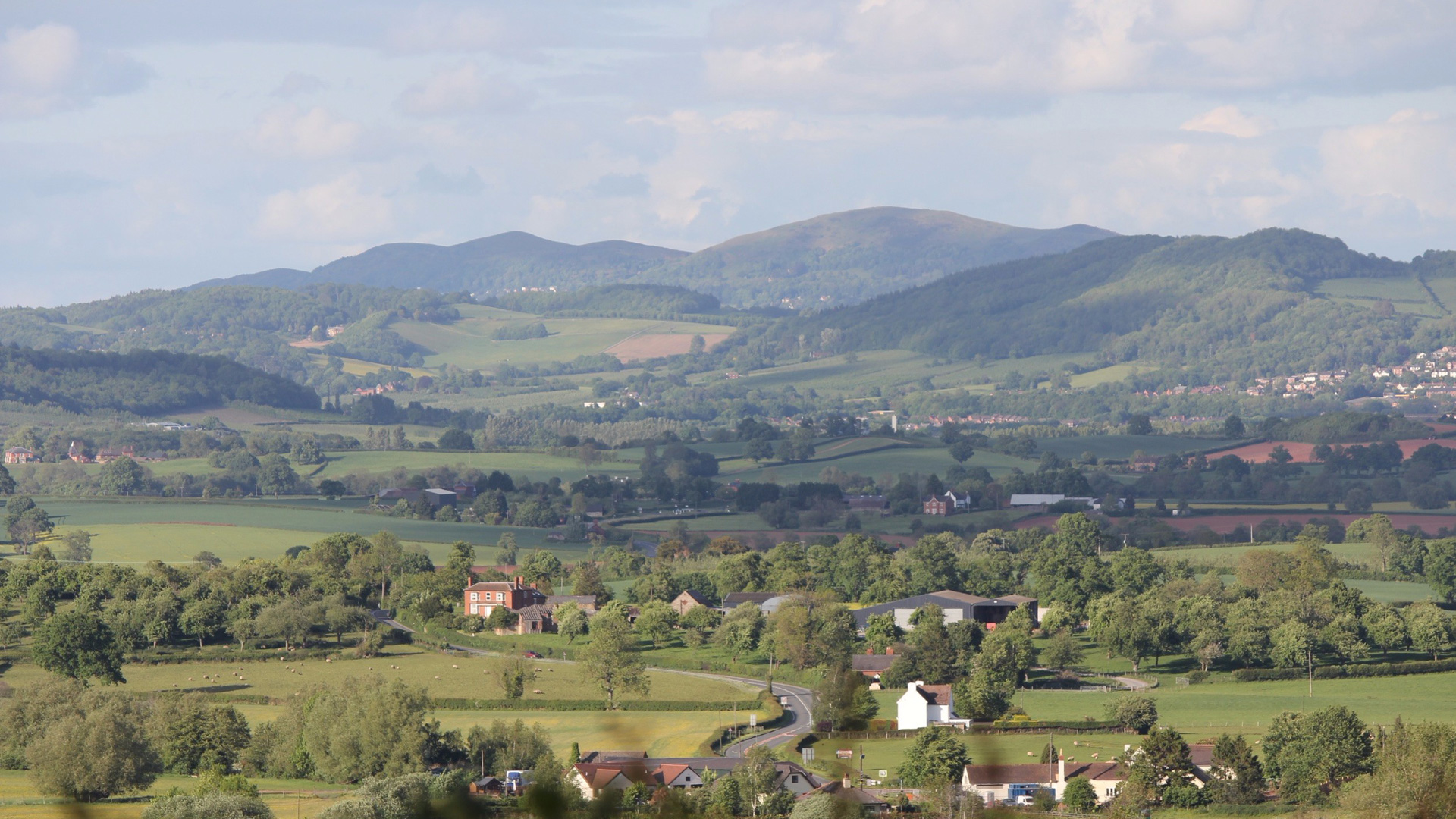 The Malvern hills