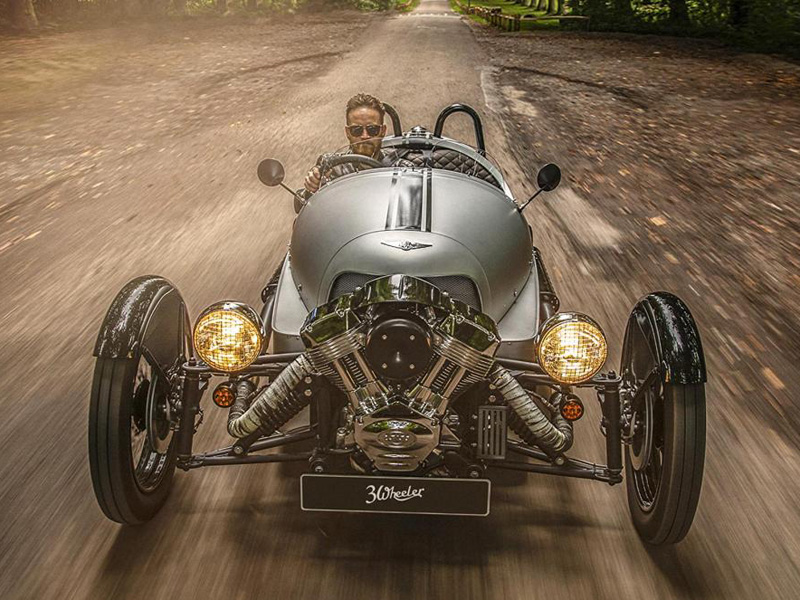 Driving Morgans in the Malverns